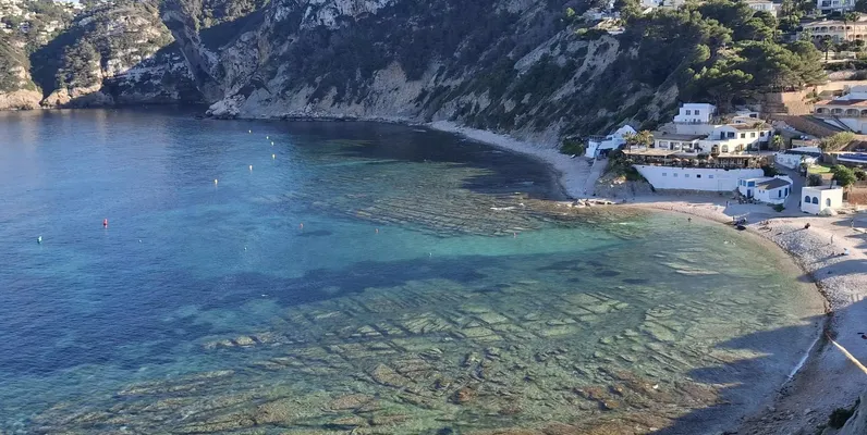 La cala de la Barraca o del Portitxol ya está balizada / A. P. F.